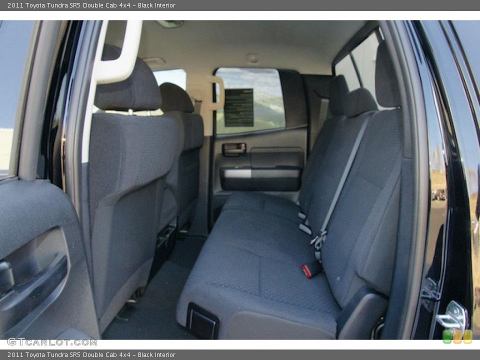 Black Interior Photo for the 2011 Toyota Tundra SR5 Double Cab 4x4 #46270054