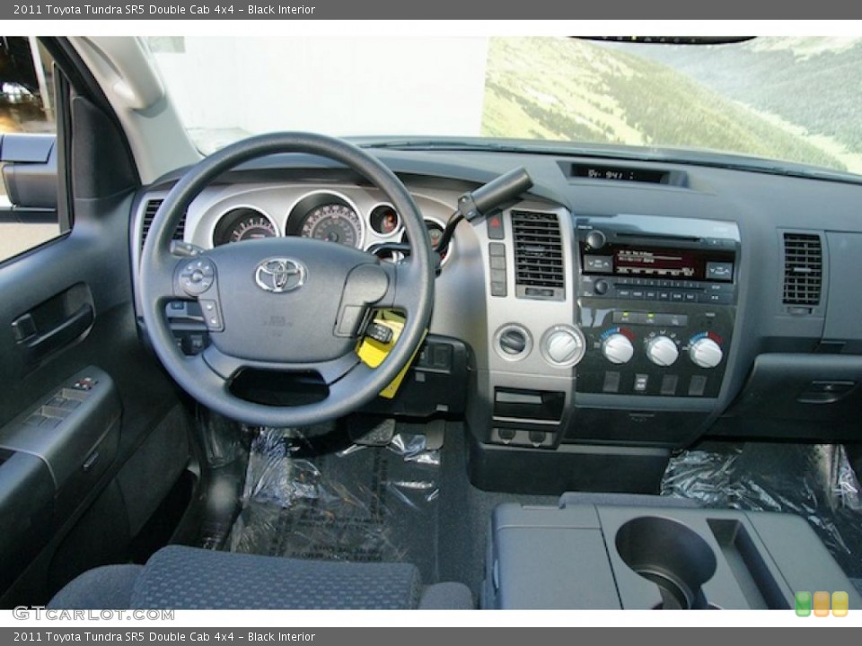 Black Interior Dashboard for the 2011 Toyota Tundra SR5 Double Cab 4x4 #46270063