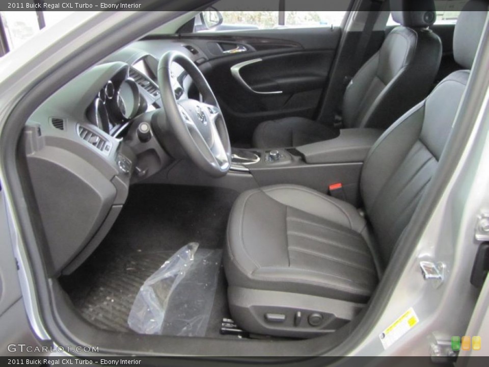 Ebony Interior Photo for the 2011 Buick Regal CXL Turbo #46271266