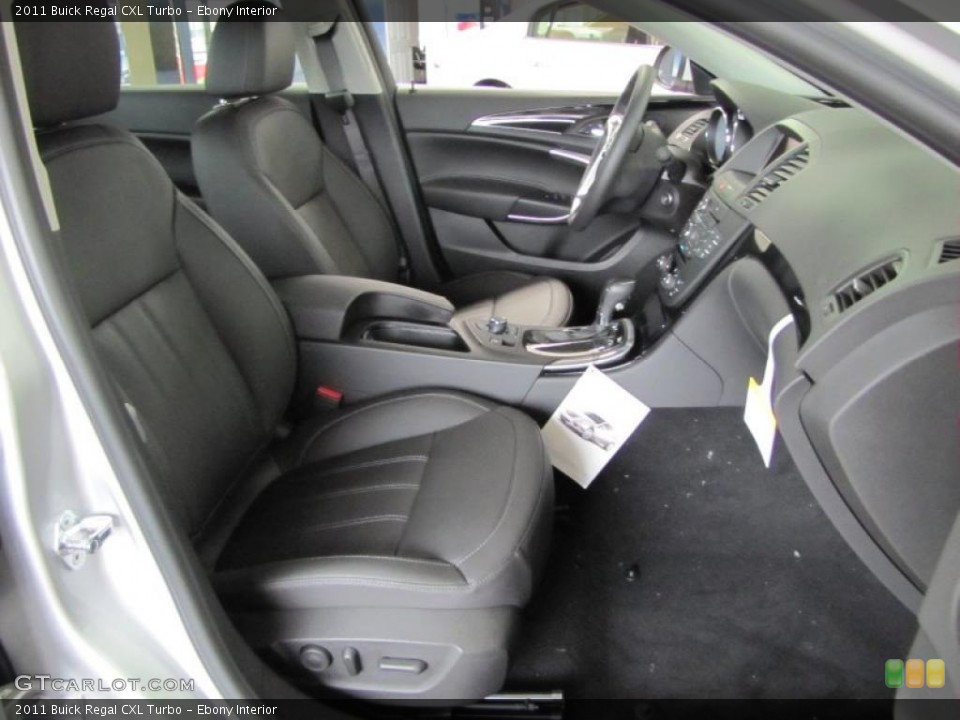 Ebony Interior Photo for the 2011 Buick Regal CXL Turbo #46271290