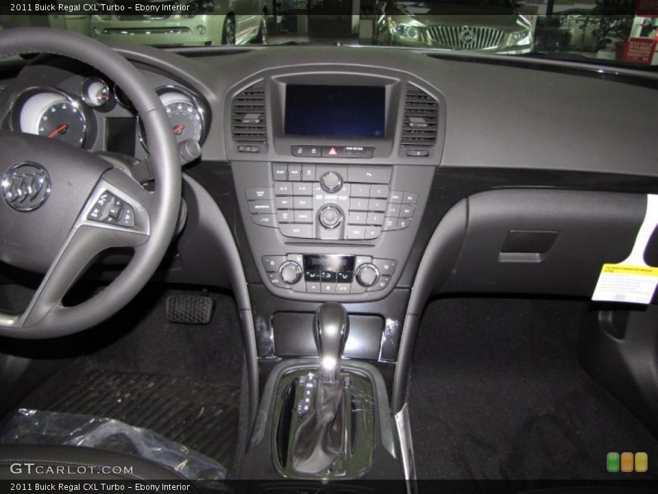 Ebony Interior Dashboard for the 2011 Buick Regal CXL Turbo #46271308