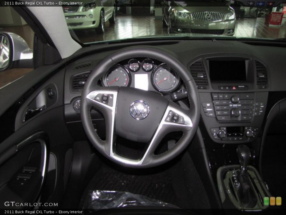 Ebony Interior Dashboard for the 2011 Buick Regal CXL Turbo #46271323