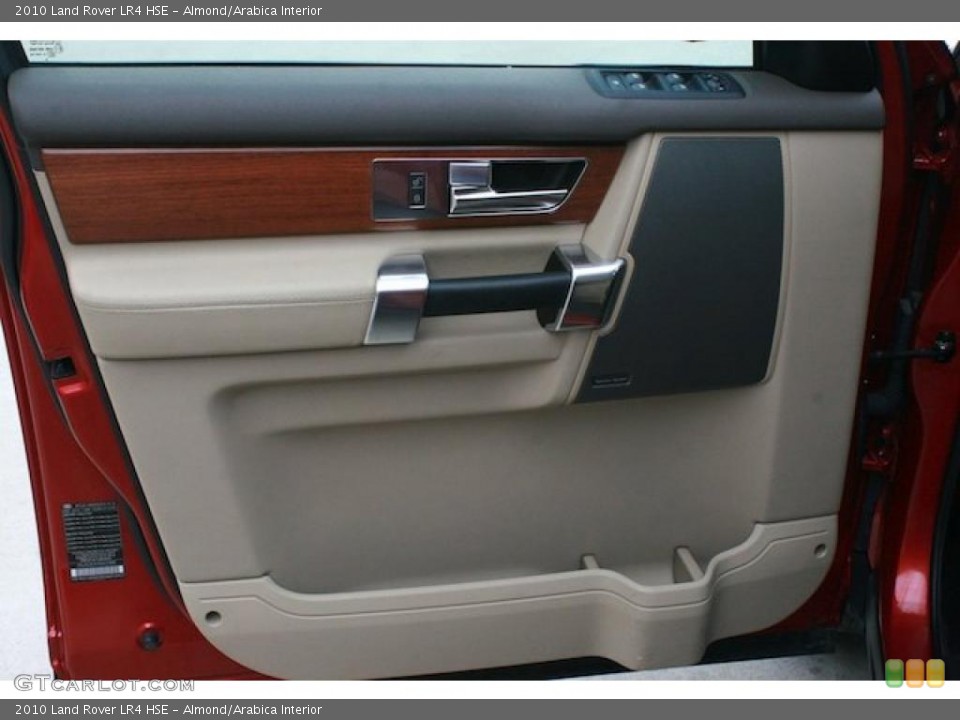 Almond/Arabica Interior Door Panel for the 2010 Land Rover LR4 HSE #46272022