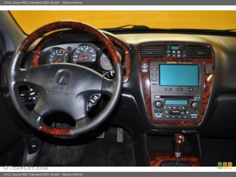 Ebony Interior Dashboard for the 2001 Acura MDX  #46276128