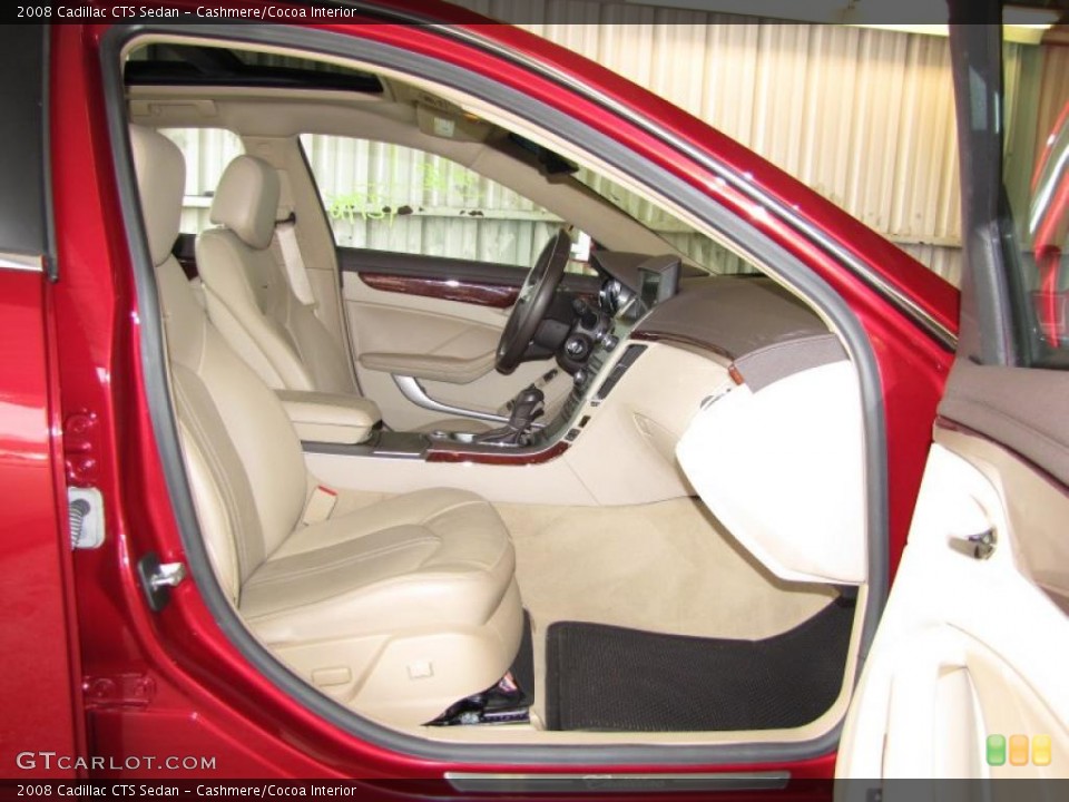 Cashmere/Cocoa Interior Photo for the 2008 Cadillac CTS Sedan #46283814