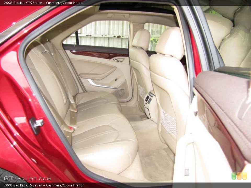 Cashmere/Cocoa Interior Photo for the 2008 Cadillac CTS Sedan #46283826