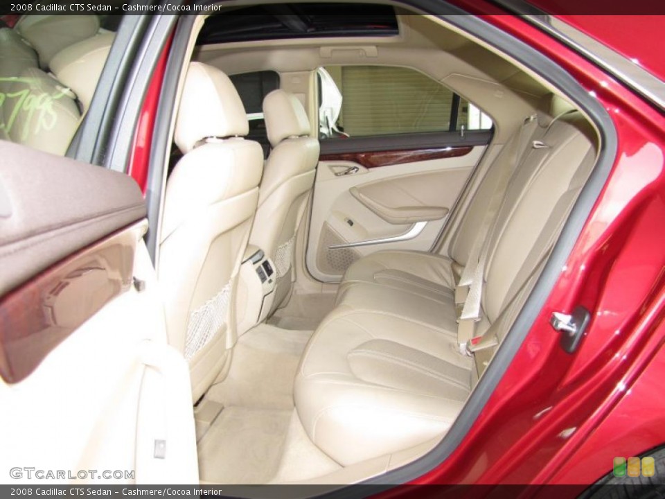 Cashmere/Cocoa Interior Photo for the 2008 Cadillac CTS Sedan #46283835