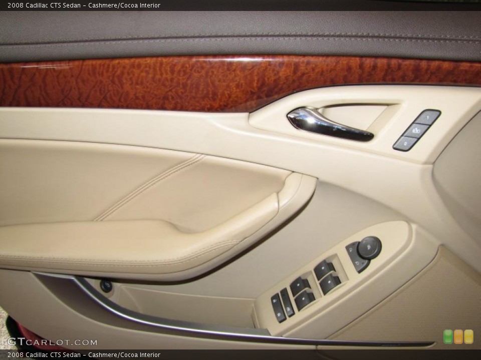 Cashmere/Cocoa Interior Door Panel for the 2008 Cadillac CTS Sedan #46283847