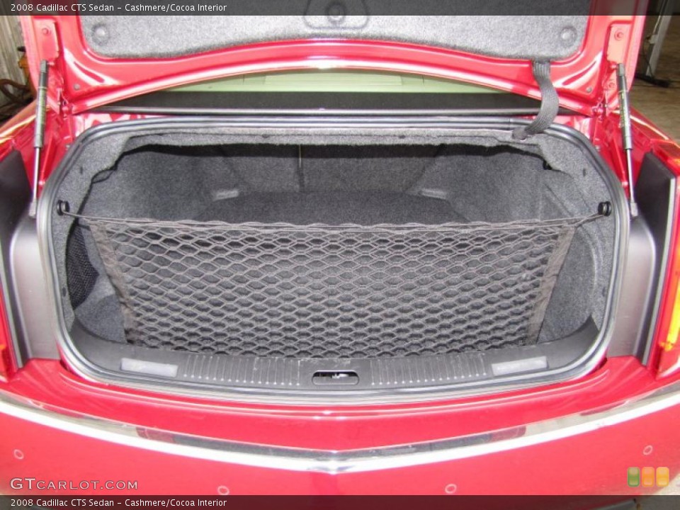 Cashmere/Cocoa Interior Trunk for the 2008 Cadillac CTS Sedan #46283949