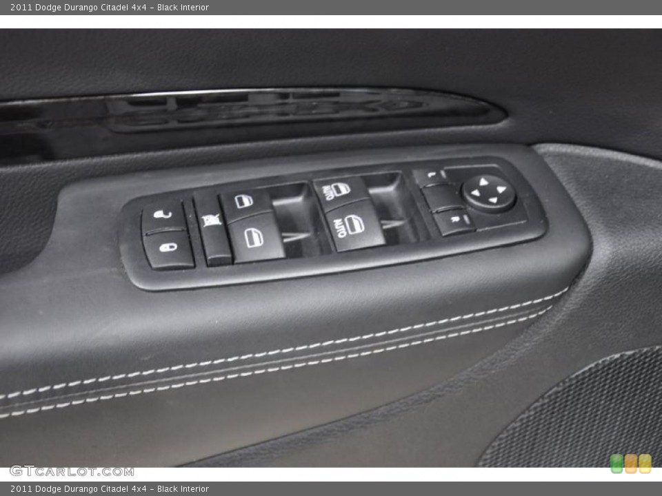 Black Interior Controls for the 2011 Dodge Durango Citadel 4x4 #46284832