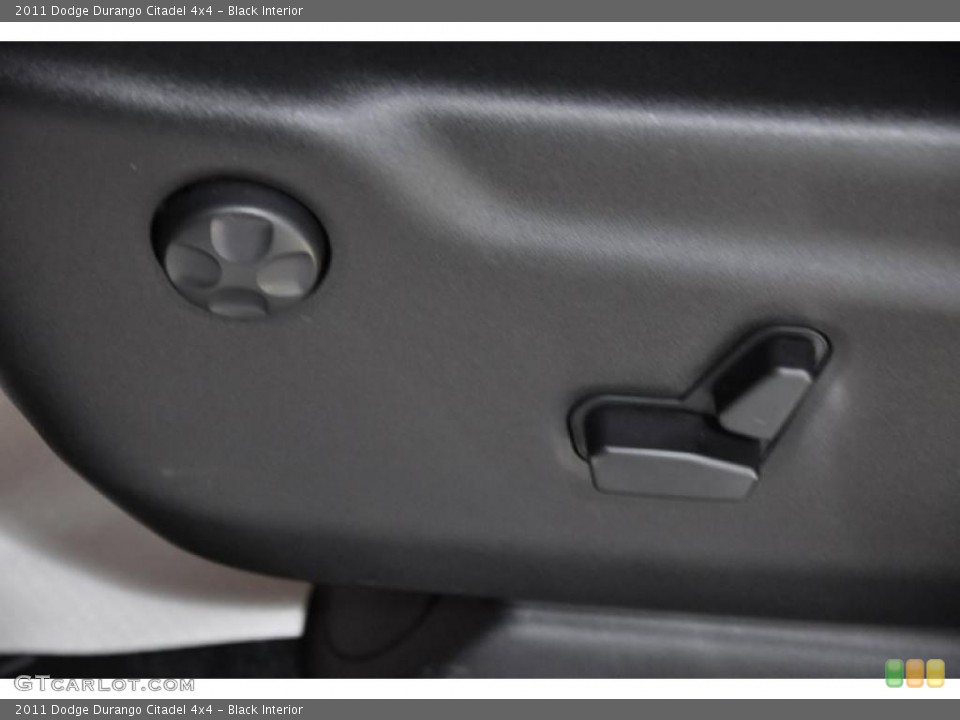 Black Interior Controls for the 2011 Dodge Durango Citadel 4x4 #46284835