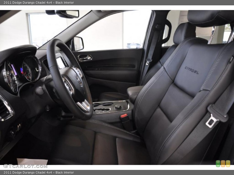 Black Interior Photo for the 2011 Dodge Durango Citadel 4x4 #46284841