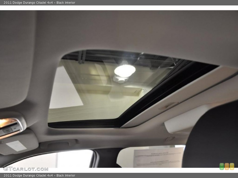 Black Interior Sunroof for the 2011 Dodge Durango Citadel 4x4 #46284847