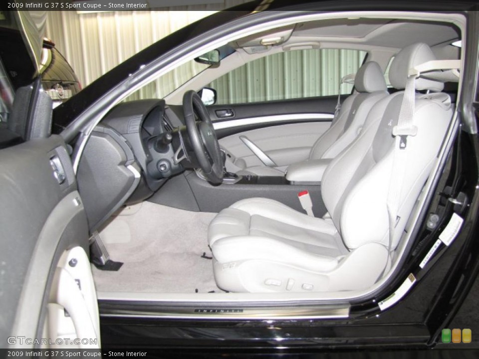 Stone Interior Photo for the 2009 Infiniti G 37 S Sport Coupe #46285945