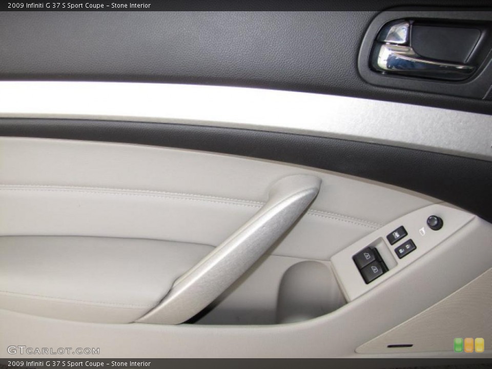 Stone Interior Door Panel for the 2009 Infiniti G 37 S Sport Coupe #46285978