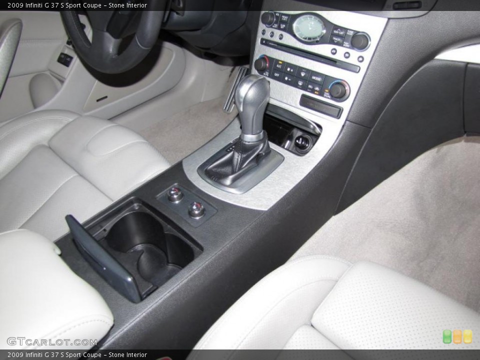 Stone Interior Transmission for the 2009 Infiniti G 37 S Sport Coupe #46286041