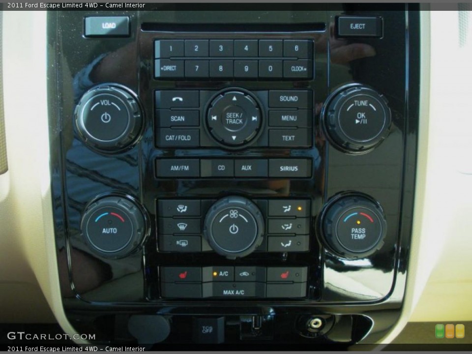 Camel Interior Controls for the 2011 Ford Escape Limited 4WD #46286479