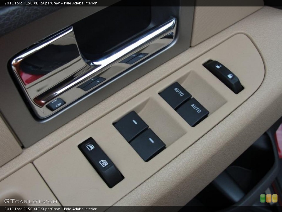 Pale Adobe Interior Controls for the 2011 Ford F150 XLT SuperCrew #46287448