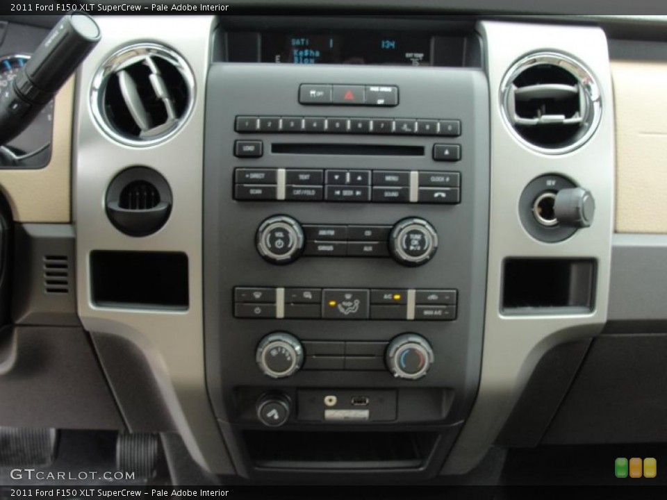 Pale Adobe Interior Controls for the 2011 Ford F150 XLT SuperCrew #46287469