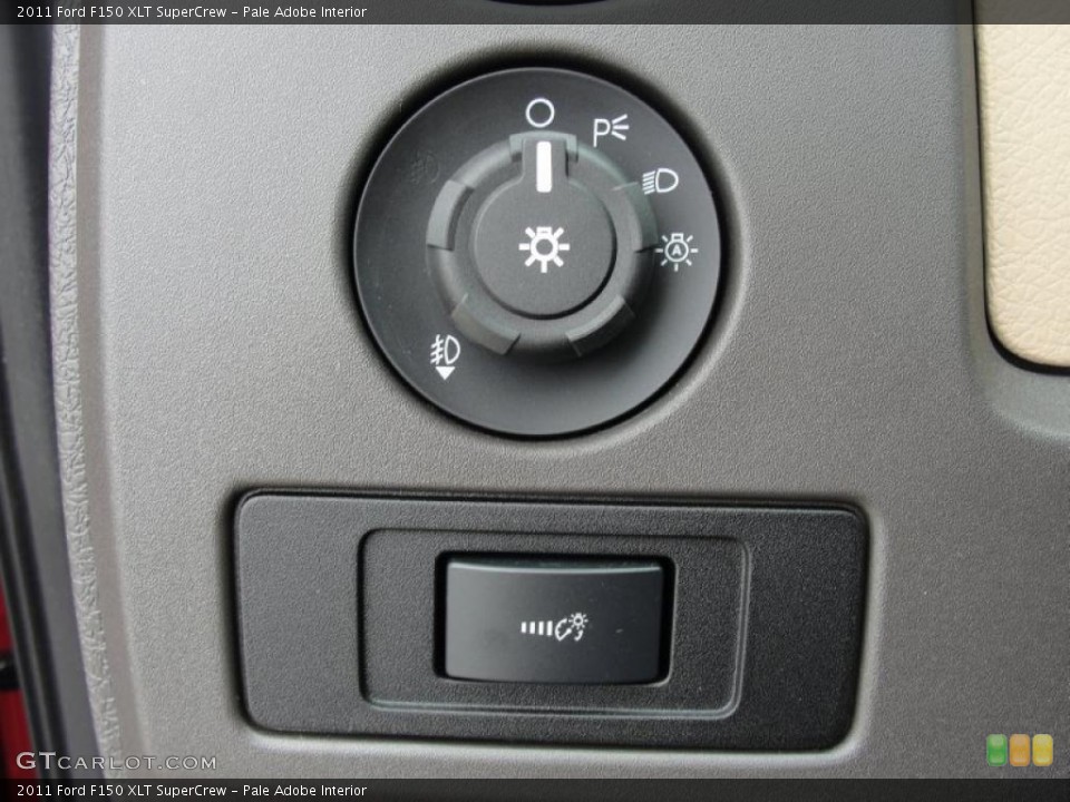 Pale Adobe Interior Controls for the 2011 Ford F150 XLT SuperCrew #46287505