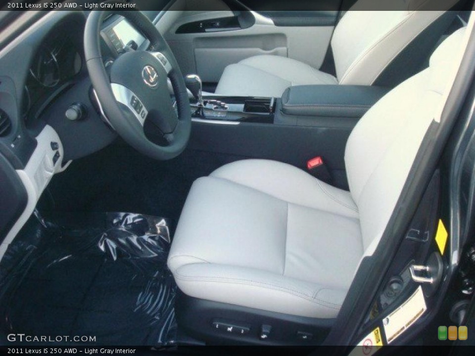 Light Gray Interior Photo for the 2011 Lexus IS 250 AWD #46289473