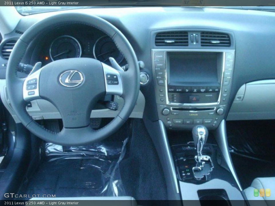 Light Gray Interior Dashboard for the 2011 Lexus IS 250 AWD #46289494