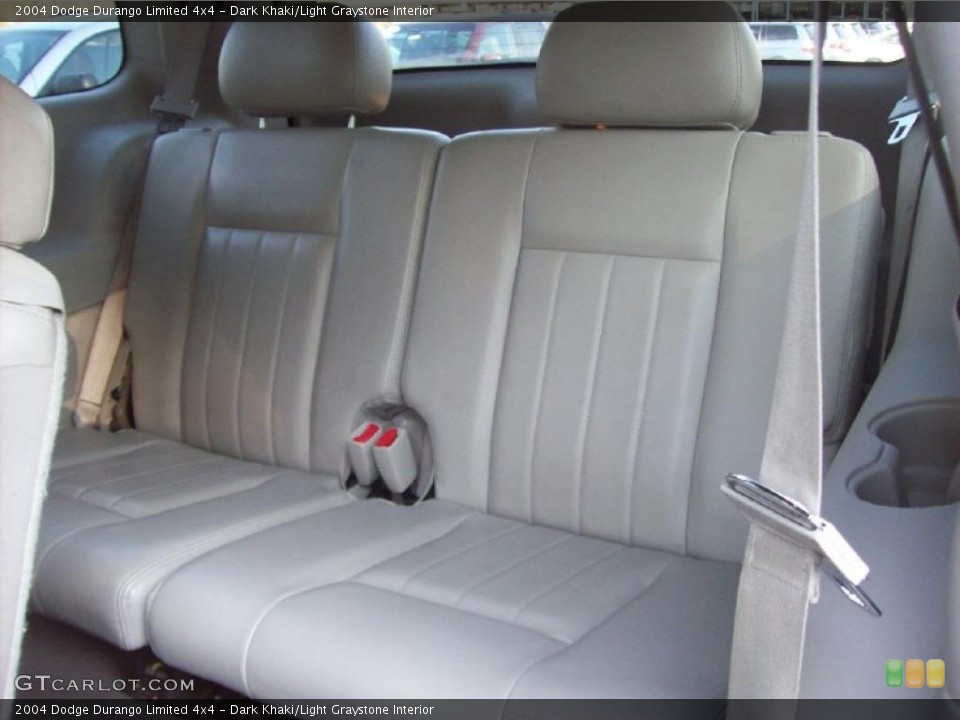 Dark Khaki/Light Graystone Interior Photo for the 2004 Dodge Durango Limited 4x4 #46289518