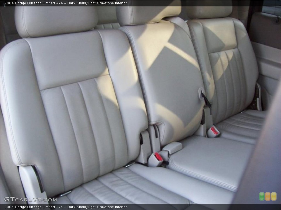 Dark Khaki/Light Graystone Interior Photo for the 2004 Dodge Durango Limited 4x4 #46289530
