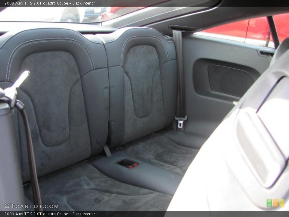 Black Interior Photo for the 2009 Audi TT S 2.0T quattro Coupe #46289932