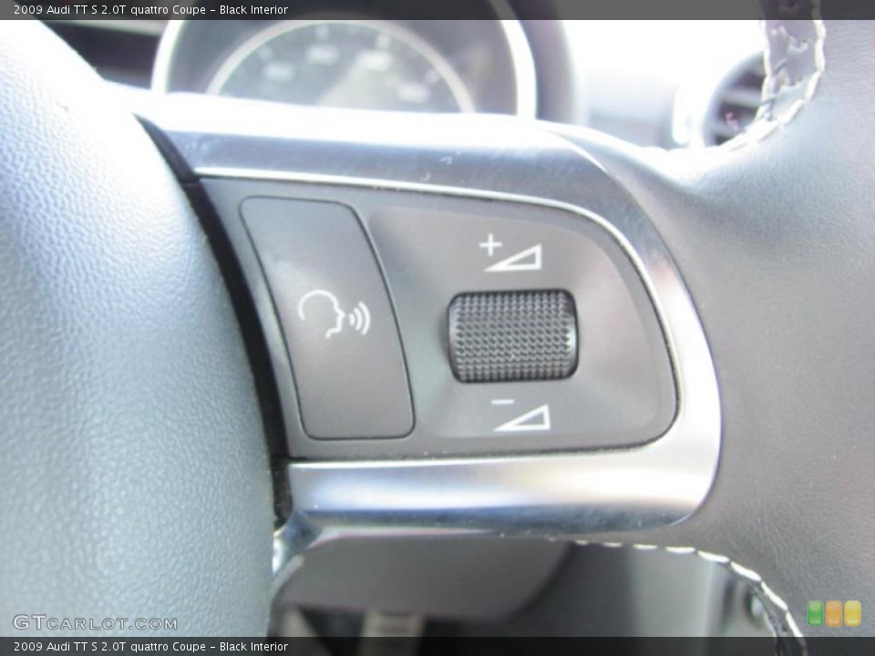 Black Interior Controls for the 2009 Audi TT S 2.0T quattro Coupe #46290001