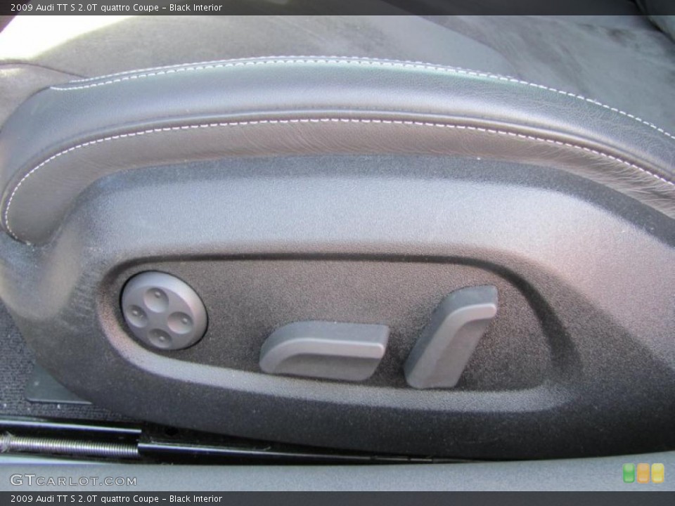 Black Interior Controls for the 2009 Audi TT S 2.0T quattro Coupe #46290037