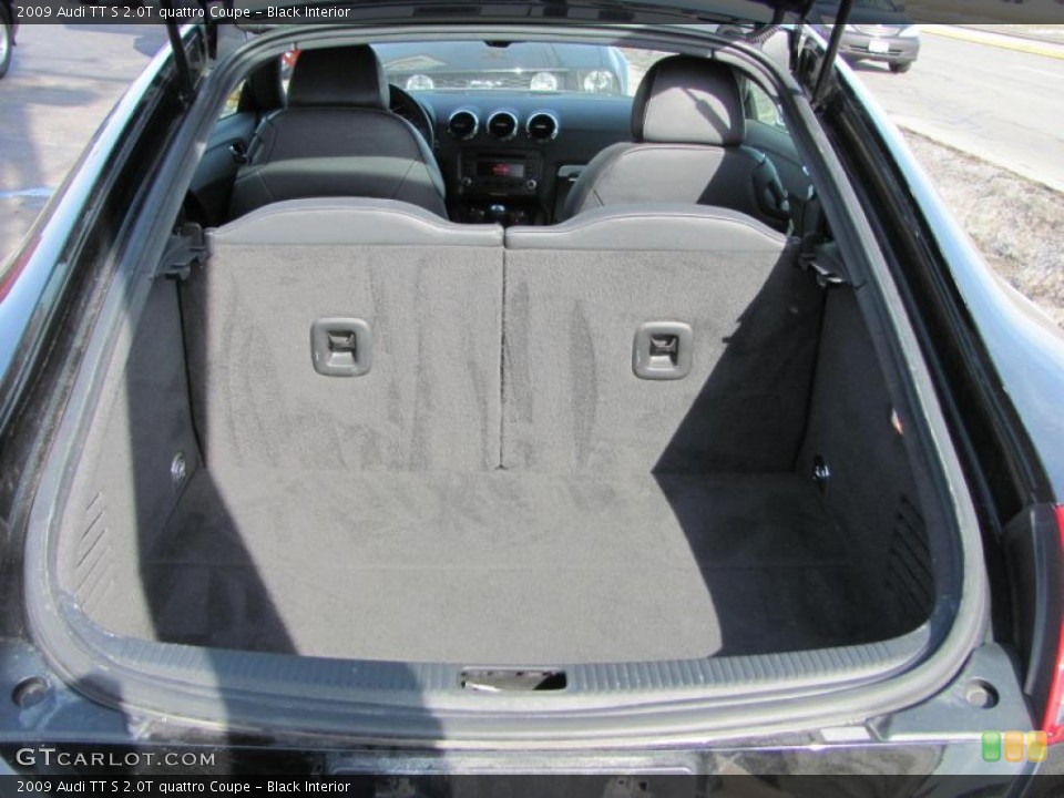 Black Interior Trunk for the 2009 Audi TT S 2.0T quattro Coupe #46290061