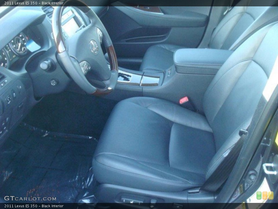 Black Interior Photo for the 2011 Lexus ES 350 #46290958