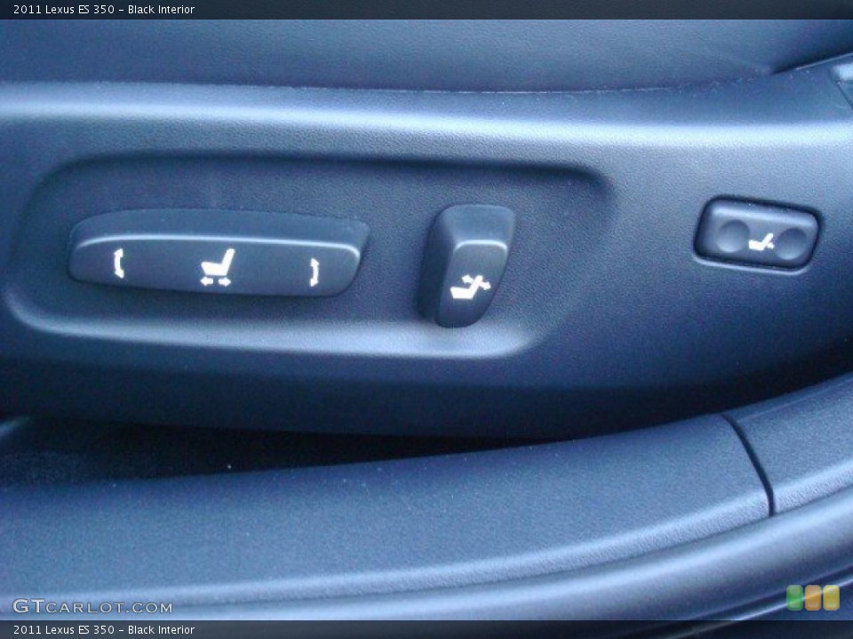 Black Interior Controls for the 2011 Lexus ES 350 #46290985