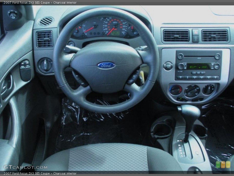 Charcoal Interior Dashboard for the 2007 Ford Focus ZX3 SES Coupe #46291489