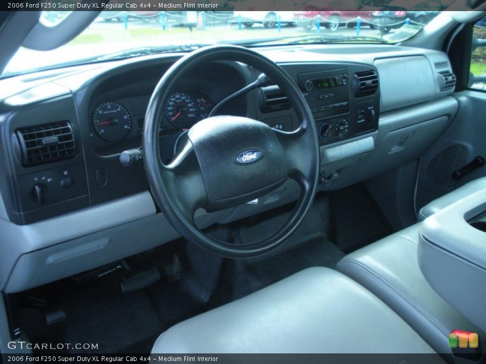 Medium Flint Interior Dashboard for the 2006 Ford F250 Super Duty XL Regular Cab 4x4 #46291750