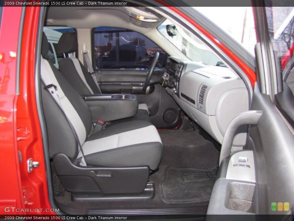 Dark Titanium Interior Photo for the 2009 Chevrolet Silverado 1500 LS Crew Cab #46296124