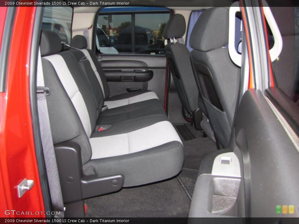 Dark Titanium Interior Photo for the 2009 Chevrolet Silverado 1500 LS Crew Cab #46296136