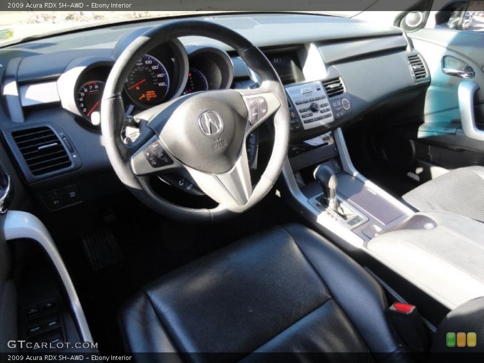 Ebony Interior Prime Interior for the 2009 Acura RDX SH-AWD #46297966