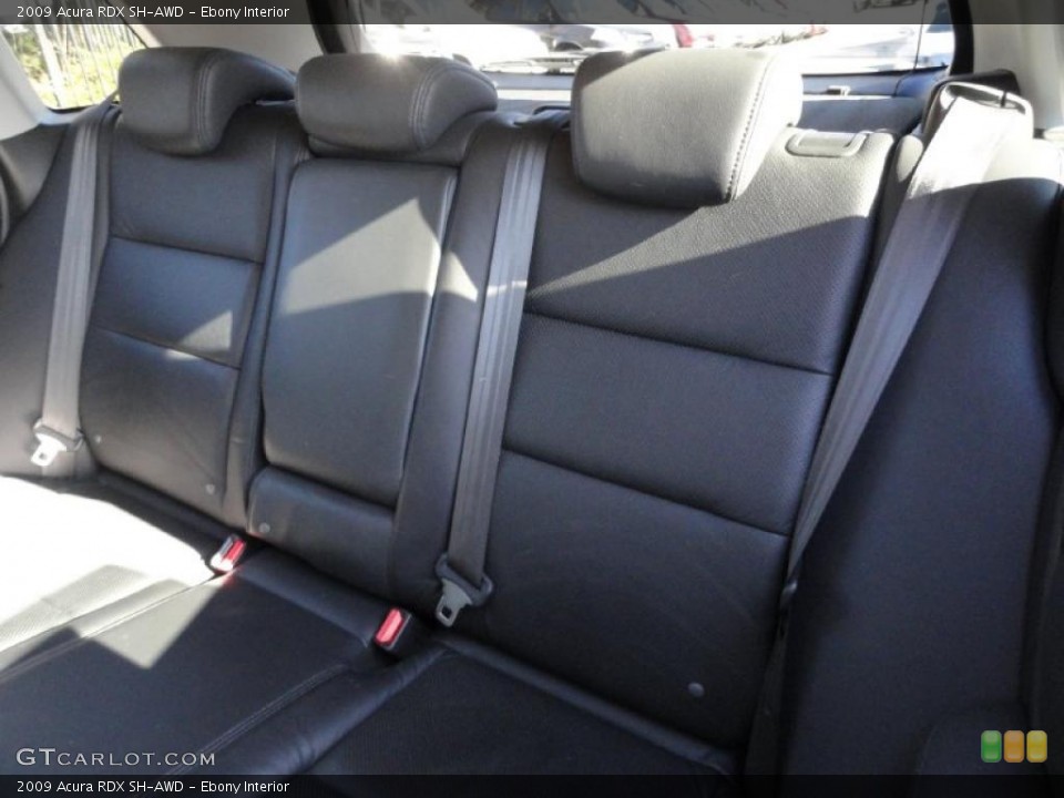 Ebony Interior Photo for the 2009 Acura RDX SH-AWD #46298032