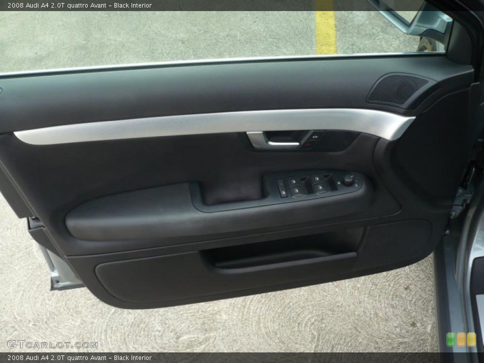 Black Interior Door Panel for the 2008 Audi A4 2.0T quattro Avant #46300441