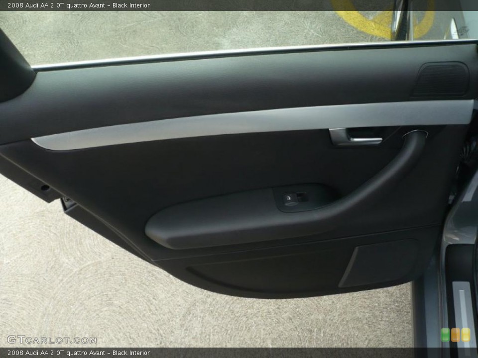 Black Interior Door Panel for the 2008 Audi A4 2.0T quattro Avant #46300465