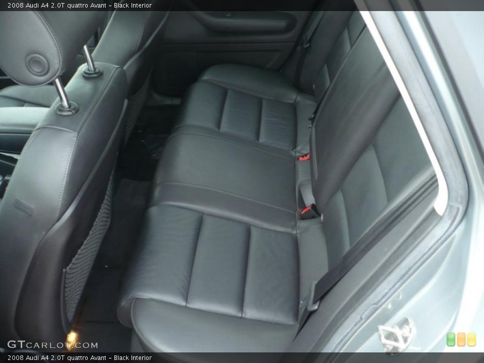 Black Interior Photo for the 2008 Audi A4 2.0T quattro Avant #46300477