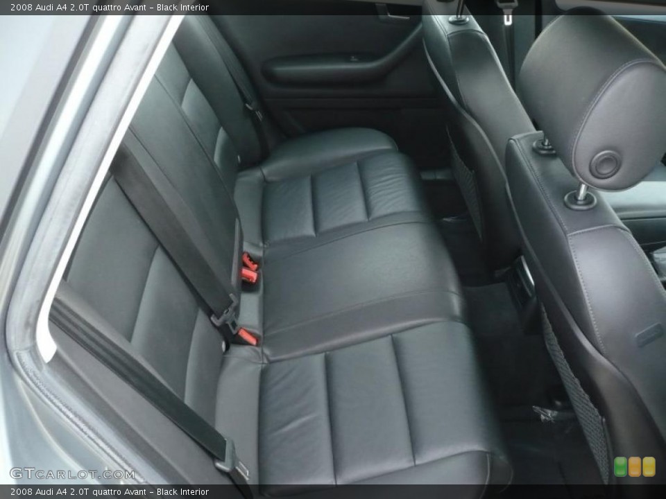 Black Interior Photo for the 2008 Audi A4 2.0T quattro Avant #46300504