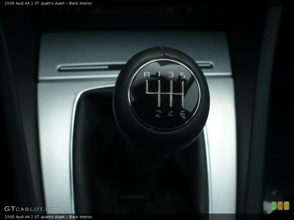 Black Interior Transmission for the 2008 Audi A4 2.0T quattro Avant #46300552