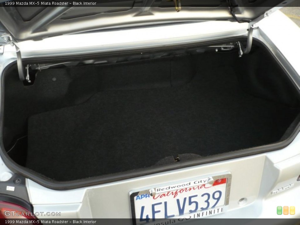 Black Interior Trunk for the 1999 Mazda MX-5 Miata Roadster #46301317