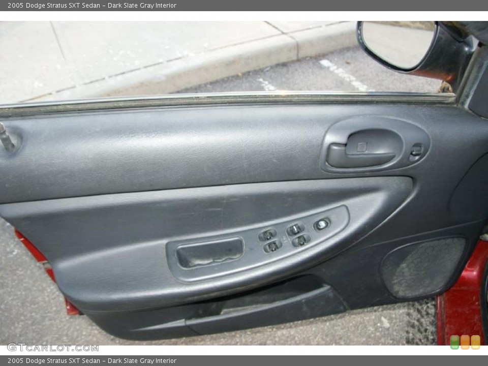 Dark Slate Gray Interior Door Panel for the 2005 Dodge Stratus SXT Sedan #46301389