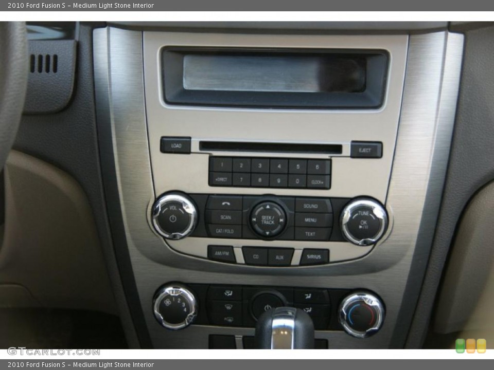 Medium Light Stone Interior Controls for the 2010 Ford Fusion S #46301596