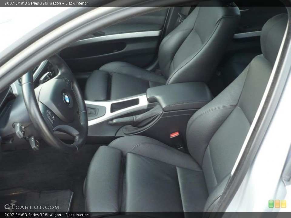 Black Interior Photo for the 2007 BMW 3 Series 328i Wagon #46301869