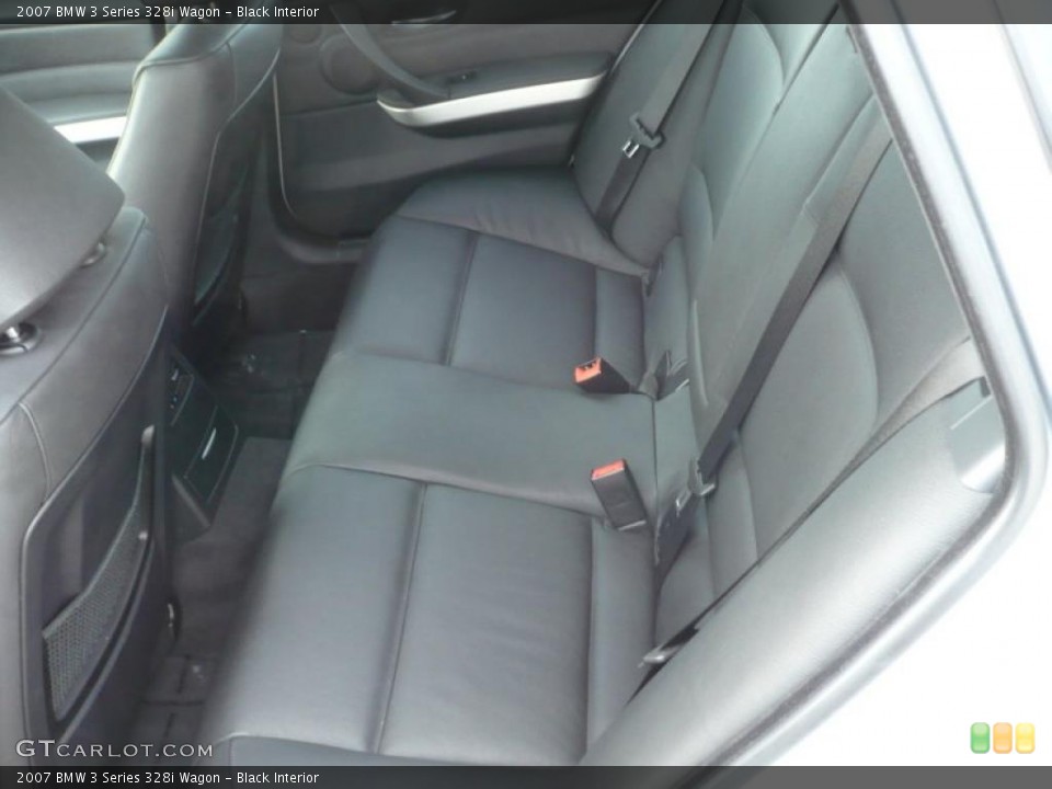 Black Interior Photo for the 2007 BMW 3 Series 328i Wagon #46301887